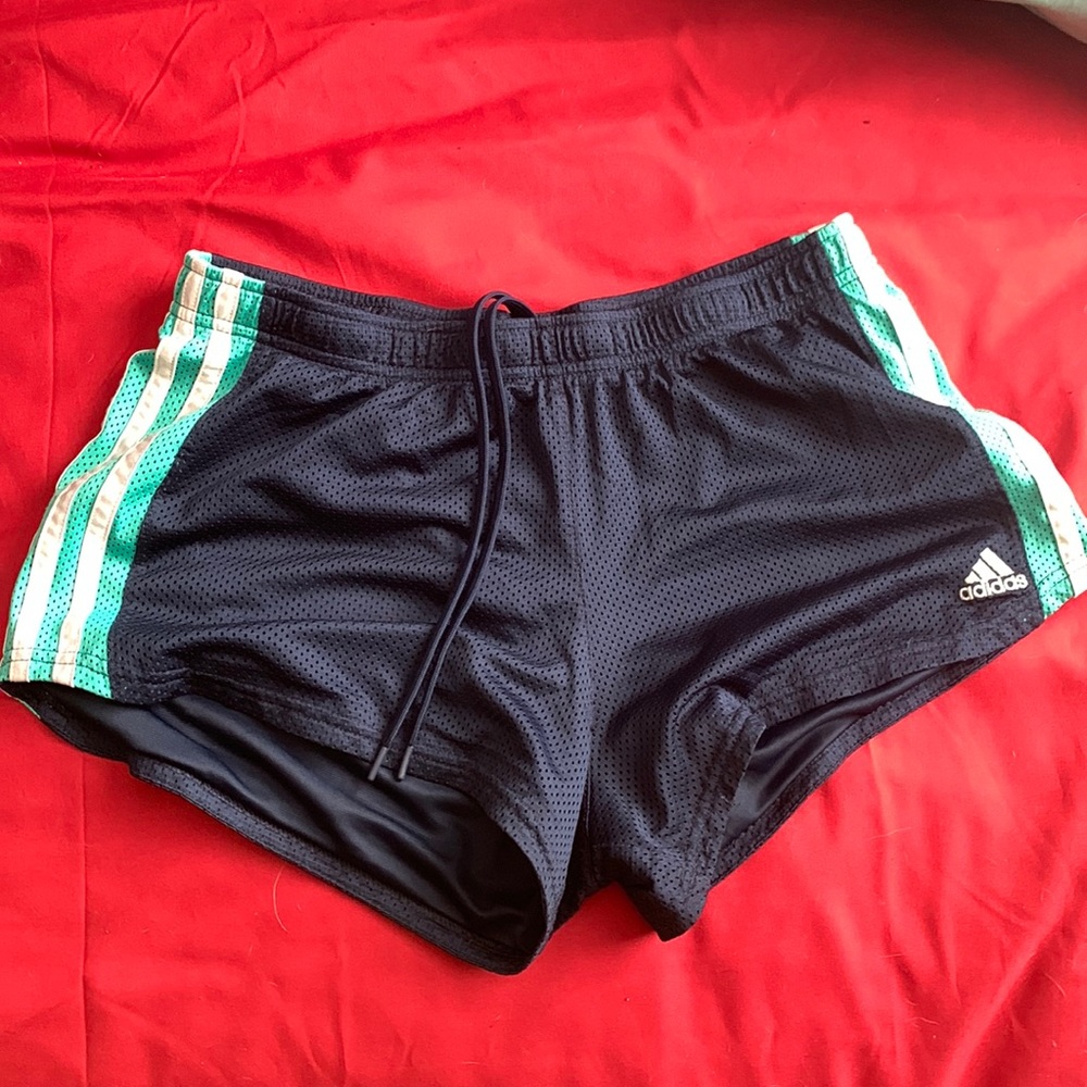 Adidas mesh shorts size M